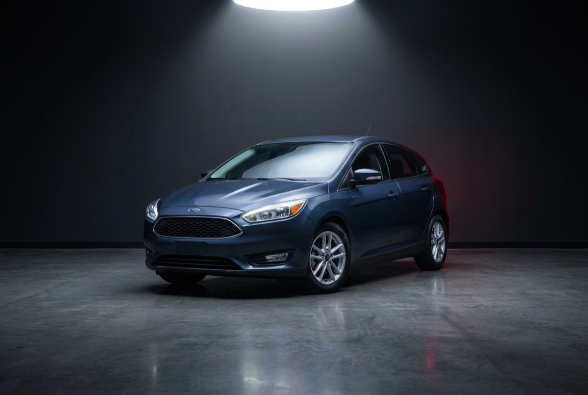 2015 Ford Focus SE under the studio spotlight